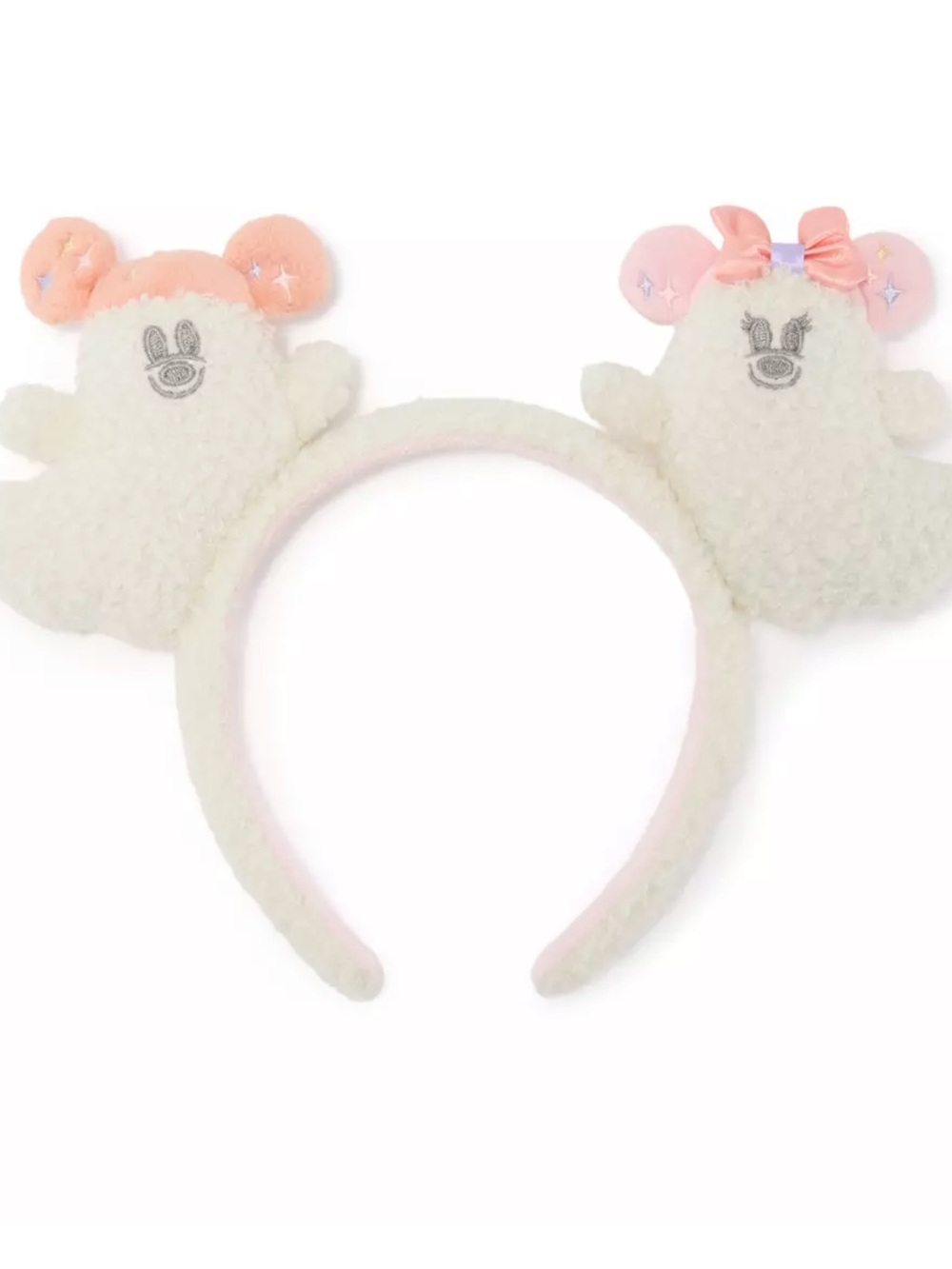 Mickey and Minnie Mouse Cutie Ghost Ear Headband for Adults